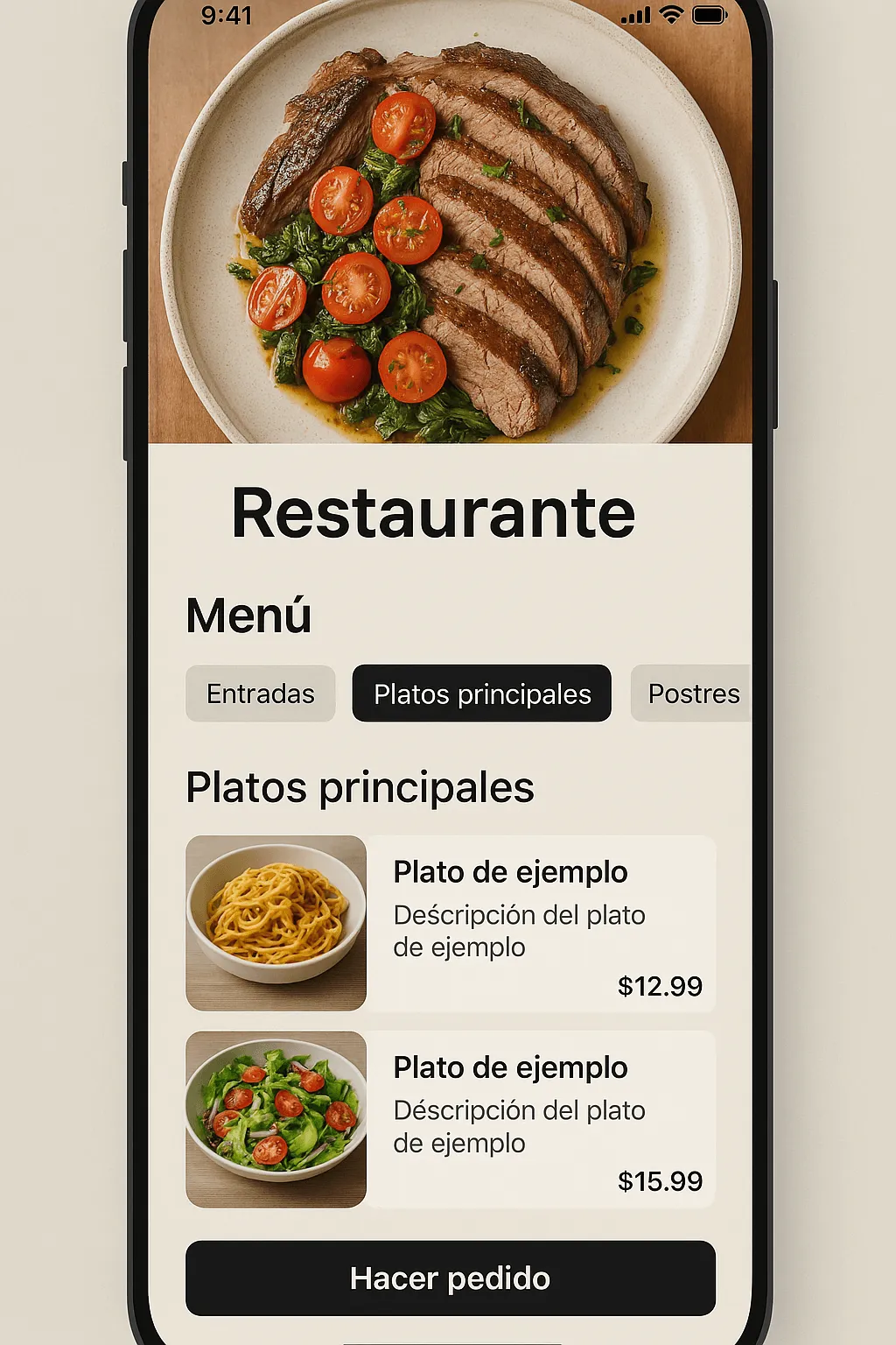 Después: App para tu negocio